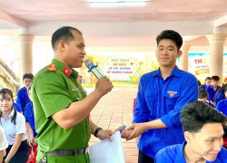 Đoàn xã Trà My tổ chức tuyên truyền phòng, chống ma túy và tập huấn kỹ năng phòng cháy, chữa cháy cho đoàn viên, thanh thiếu nhi