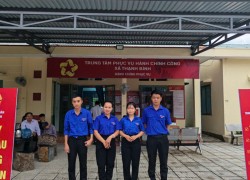 Đoàn xã Thạnh Bình đồng hành cùng Nhân dân thực hiện mô hình “Ngày thứ Sáu không giấy hẹn”