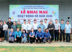 Đoàn xã Khâm Đức tổ chức sôi nổi các hoạt động tại Lễ khai mạc hoạt động hè năm 2026
