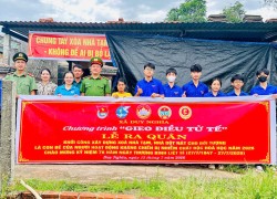 Tuổi trẻ xã Duy Nghĩa chung tay xóa nhà tạm cho gia đình người có công với cách mạng