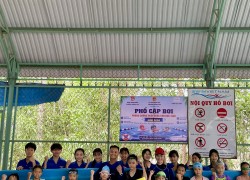 Quảng Phú triển khai chương trình dạy bơi, trang bị kỹ năng an toàn nước cho trẻ em năm 2026