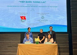 Đoàn xã Duy Nghĩa ký kết chương trình học bổng thường kỳ HOIANA “Tiếp bước tương lai”