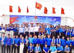 Đoàn phường Điện Bàn Bắc tổ chức tổng kết hoạt động hè tại các Chi đoàn dân cư