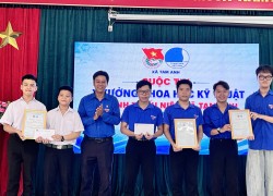 Đoàn xã Tam Anh tổ chức Cuộc thi Ý tưởng sáng tạo khoa học kỹ thuật thanh thiếu niên năm 2026