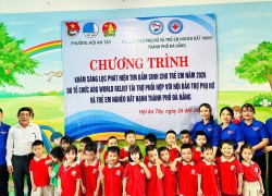 Đoàn phường Hội An Tây phối hợp khám sàng lọc, phát hiện bệnh tim bẩm sinh cho thiếu nhi