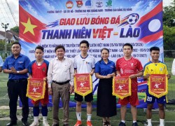 Đoàn phường Tam Kỳ tổ chức giao lưu bóng đá thanh niên Việt Nam – Lào