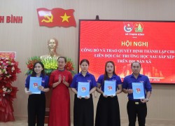 Đoàn - Hội LHTN Việt Nam xã Thạnh Bình kỷ niệm 70 năm Ngày truyền thống Hội LHTN Việt Nam