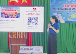 Đoàn xã Núi Thành ra mắt mô hình “Danh bạ số cán bộ thôn Vĩnh Đại” hưởng ứng Ngày Chuyển đổi số quốc gia