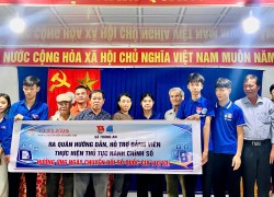 Đoàn – Hội LHTN Việt Nam xã Thăng An ra quân hỗ trợ đảng viên thực hiện thủ tục hành chính số