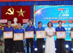 Tuổi trẻ phường An Thắng kỷ niệm 70 năm Ngày truyền thống Hội LHTN Việt Nam