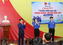 Đoàn xã Đại Lộc tổ chức chương trình “Thanh niên Đại Lộc – Hướng nghiệp, đổi mới sáng tạo” năm 2026