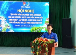 Đoàn xã Đức Phú tập huấn khởi nghiệp, lập nghiệp và phát triển kinh tế cho thanh niên