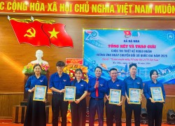 Đoàn Thanh niên, Hội LHTN Việt Nam xã Hà Nha tổng kết, trao giải Cuộc thi thiết kế video ngắn chào mừng 70 năm Ngày truyền thống Hội