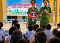 Phường Quảng Phú triển khai tuyên truyền an toàn giao thông tại Trường Tiểu học Ngô Quyền