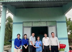 Đoàn xã Tam Anh bàn giao nhà cho hộ gia đình khó khăn tại thôn Xuân Ngọc