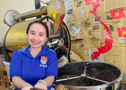 Cựu sinh viên Trường Cao đẳng Thương mại khởi nghiệp với thương hiệu Lâm Nguyên Coffee