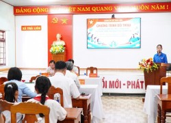 Xã Trà Liên tổ chức Hội nghị đối thoại giữa người đứng đầu cấp ủy, chính quyền với trẻ em năm 2026