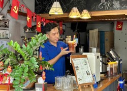 Lê Văn Vĩ Trọng khởi nghiệp với Tiệm cà phê Sáu – Mốt tại phường Hòa Cường