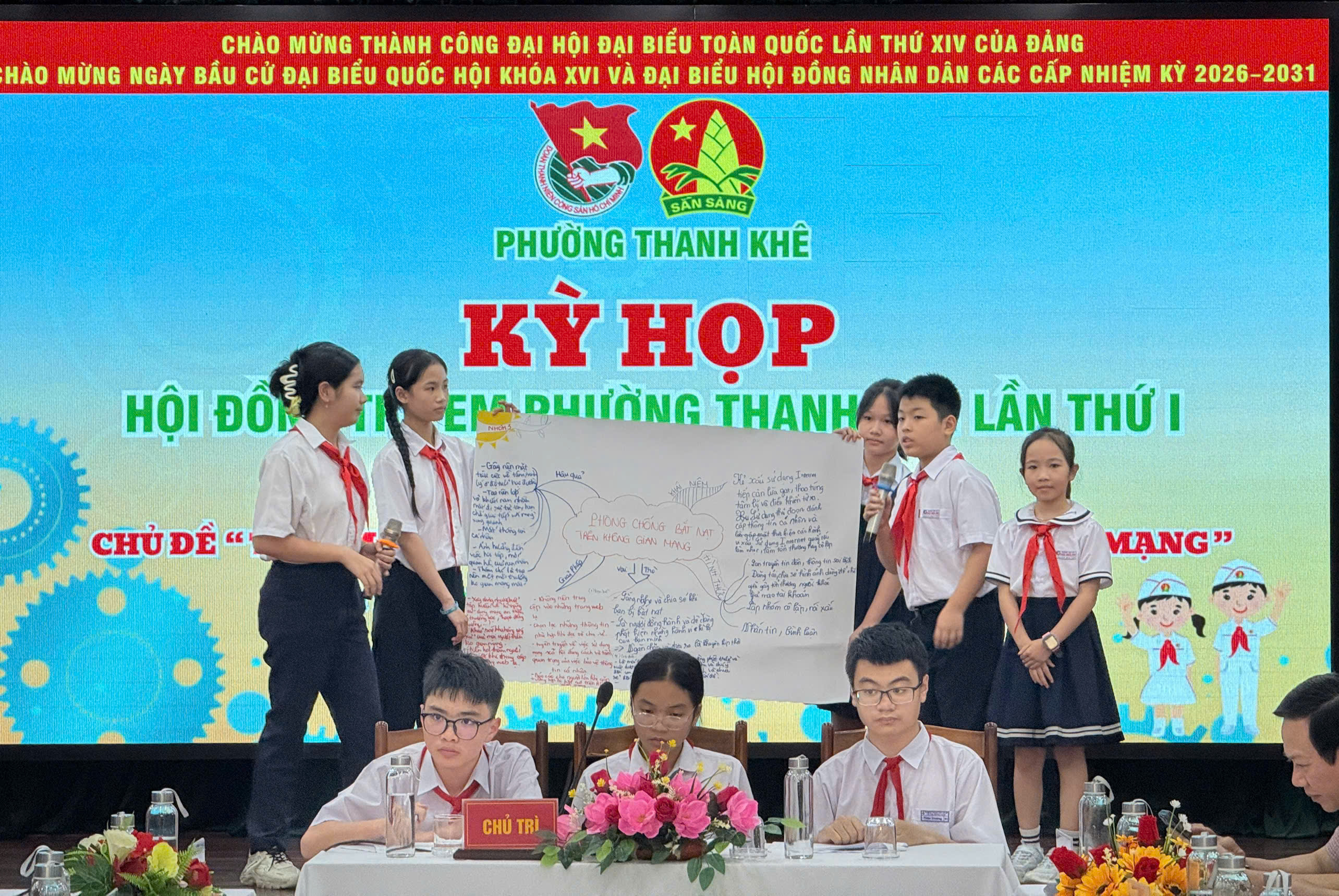 Kỳ họp thứ I Hội đồng Trẻ em phường Thanh Khê giai đoạn 2025 – 2026