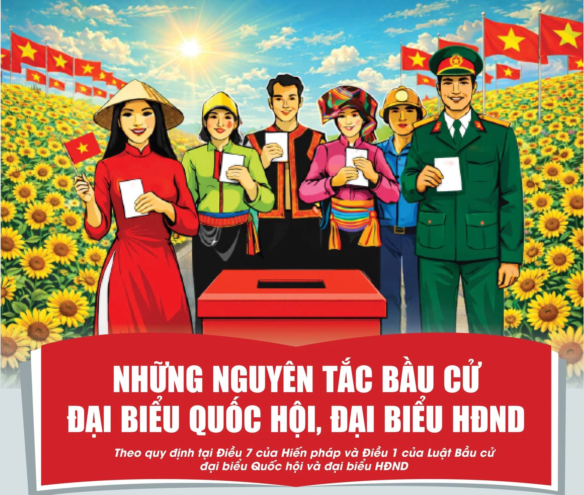 Những nguyên tắc bầu cử đại biểu Quốc hội và đại biểu Hội đồng nhân dân