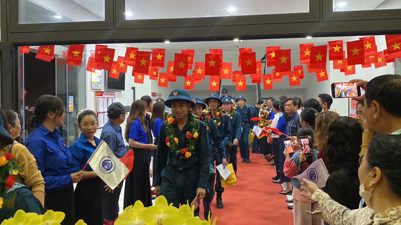 Phường Hải Châu: Lễ tiễn thanh niên lên đường nhập ngũ năm 2026