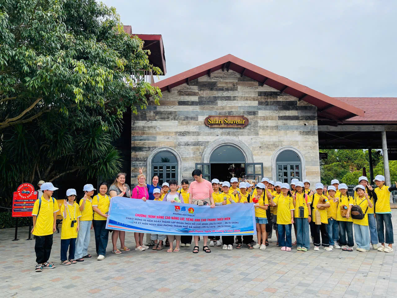 Tuổi trẻ phường Bàn Thạch tổ chức hành trình về nguồn và nâng cao năng lực tiếng Anh cho thanh thiếu nhi