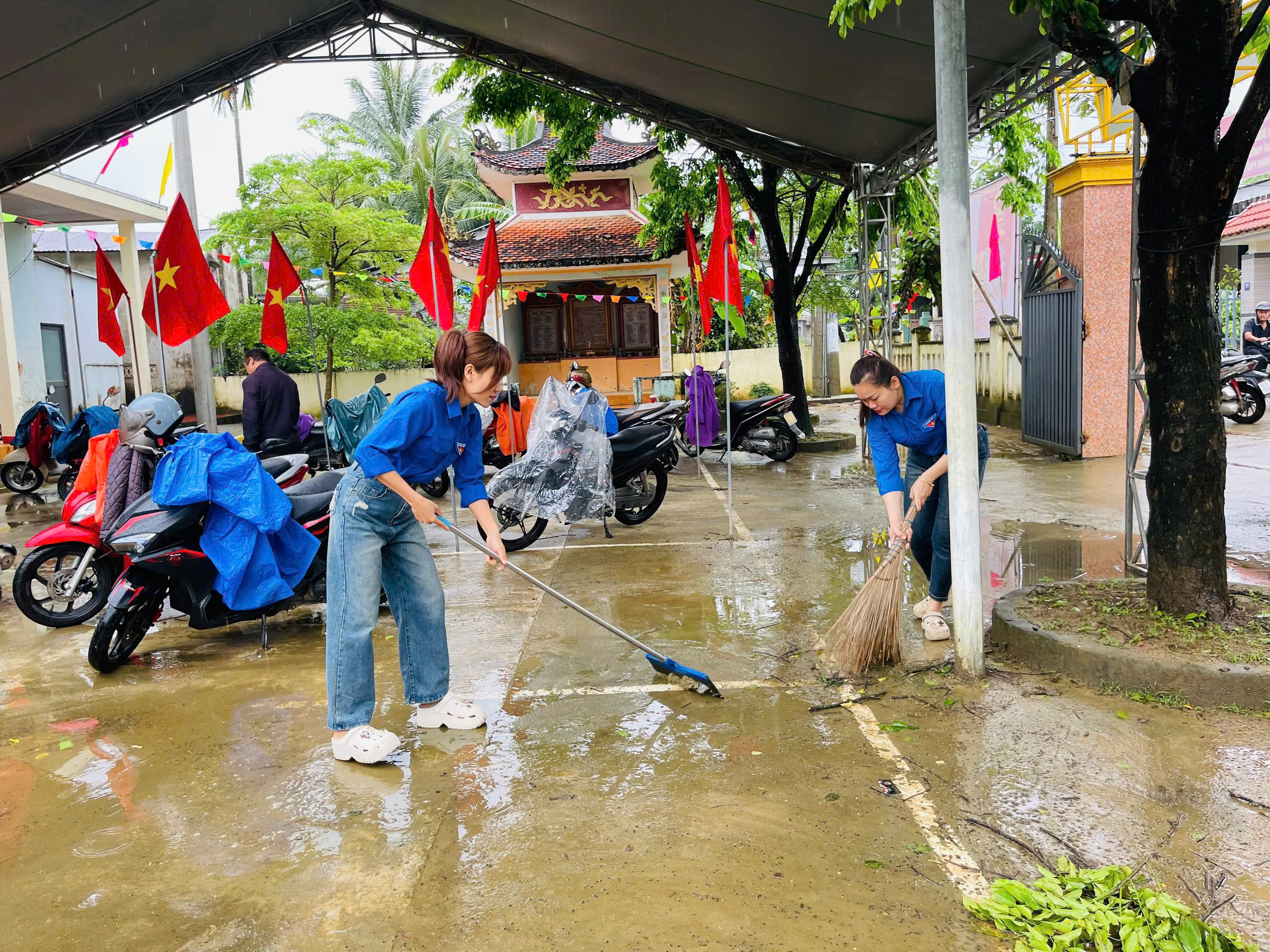 Đoàn xã Hà Nha tích cực hưởng ứng ngày hội lớn của đất nước