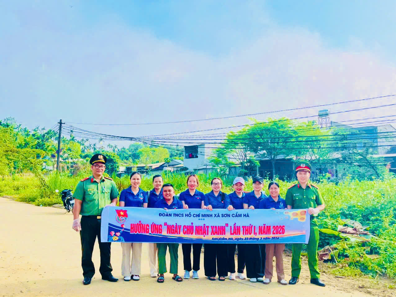 Tuổi trẻ Sơn Cẩm Hà hưởng ứng Ngày chạy Olympic và “Chủ nhật xanh” năm 2026