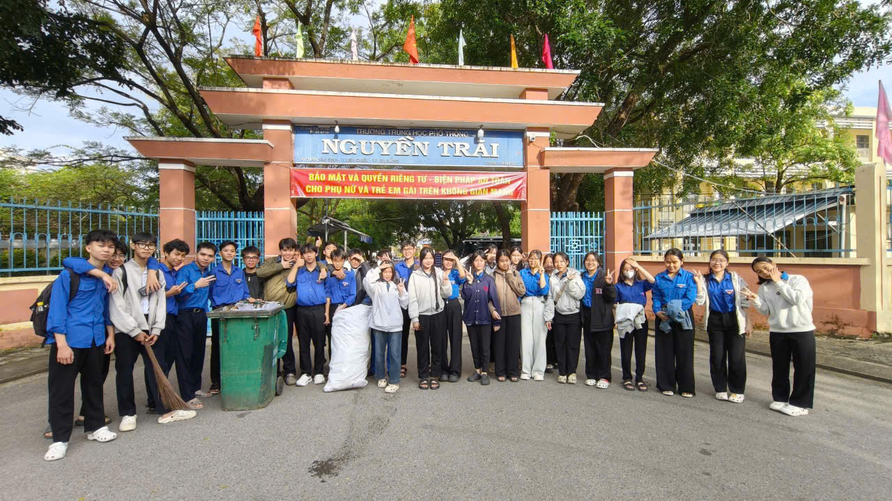 Tuổi trẻ xã Liên Chiểu hưởng ứng ngày Chủ nhật xanh năm 2026