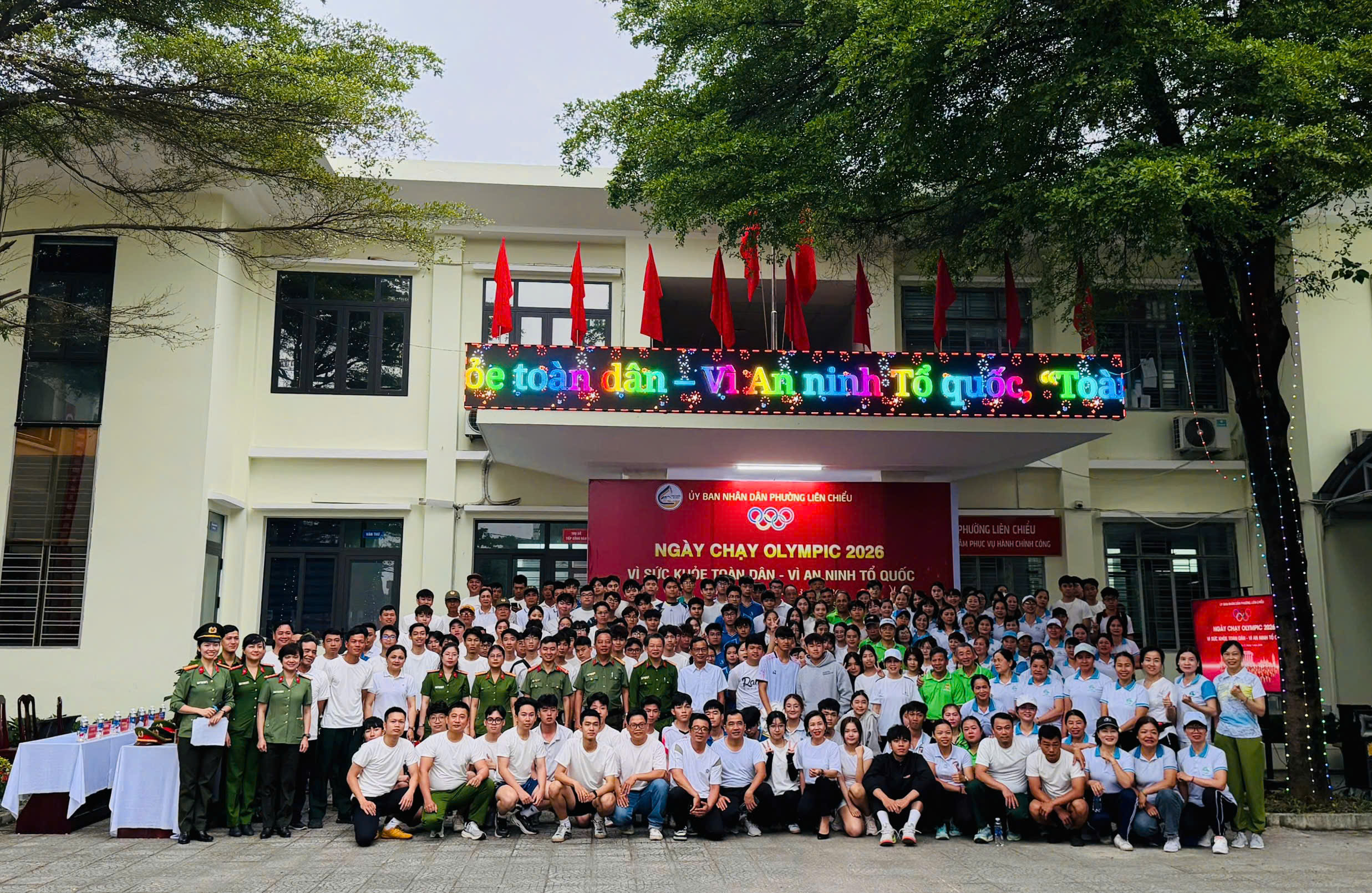 Tuổi trẻ Liên Chiểu sôi nổi hưởng ứng ngày chạy Olympic vì sức khỏe cộng đồng năm 2026