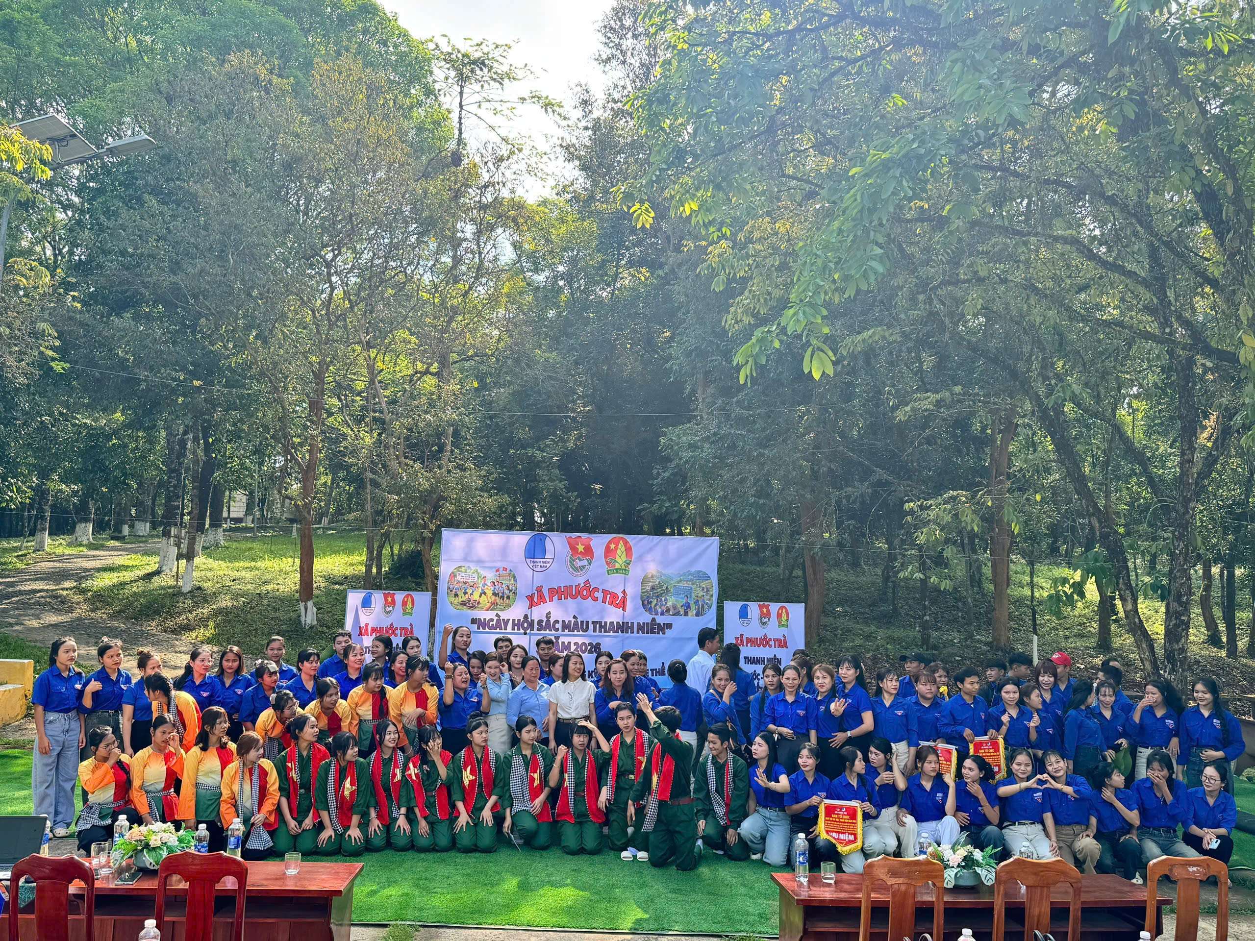 Đoàn Thanh niên xã Phước Trà tổ chức Ngày hội Sắc màu Thanh niên 2026