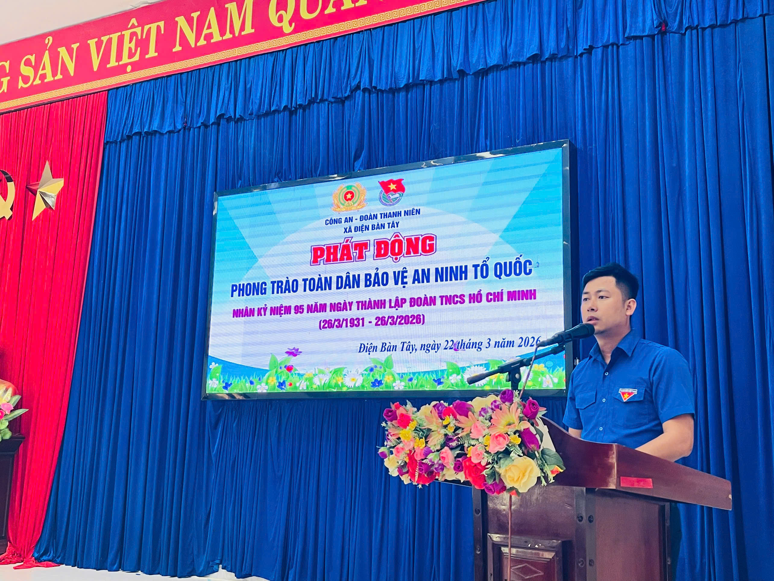 Điện Bàn Tây: Phát động phong trào “Chi đoàn không ma túy” gắn với bảo vệ an ninh Tổ quốc