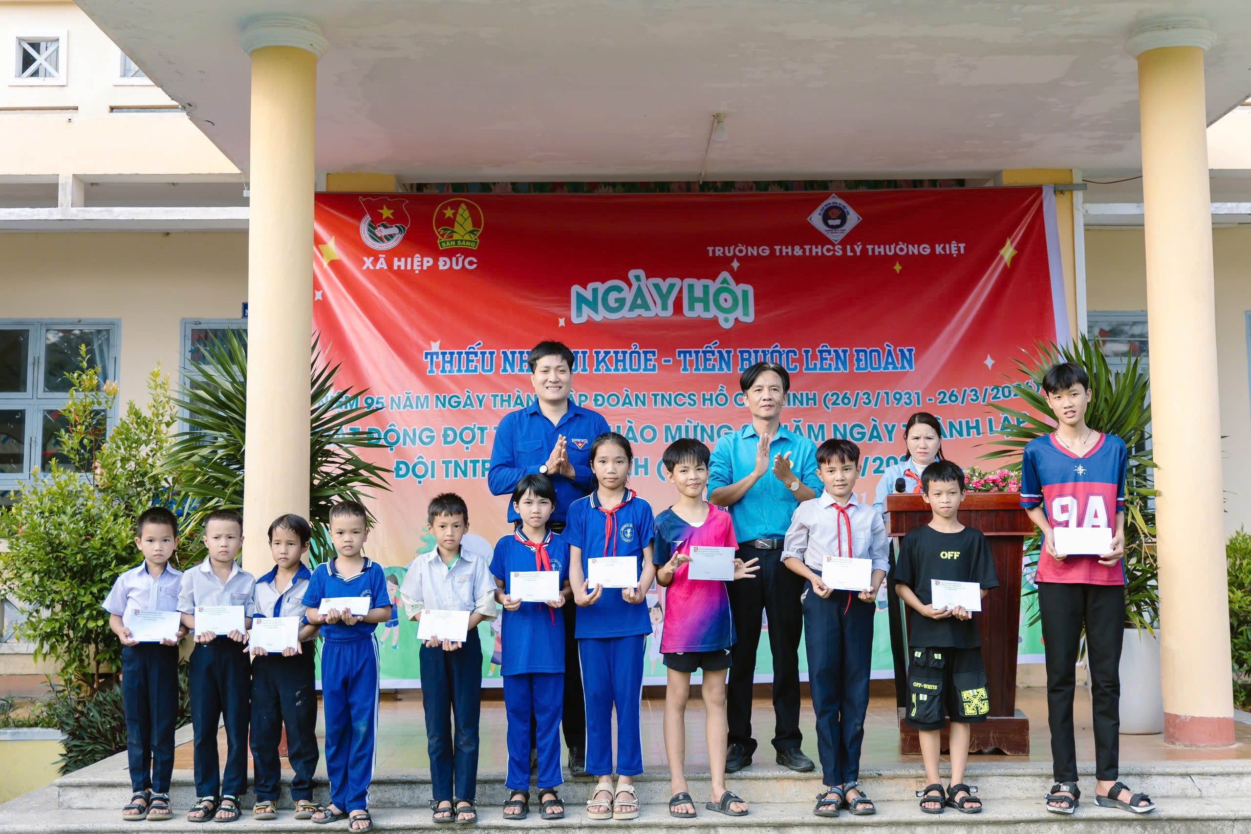 Hiệp Đức: Ngày hội “Thiếu nhi vui khỏe – Tiến bước lên Đoàn”