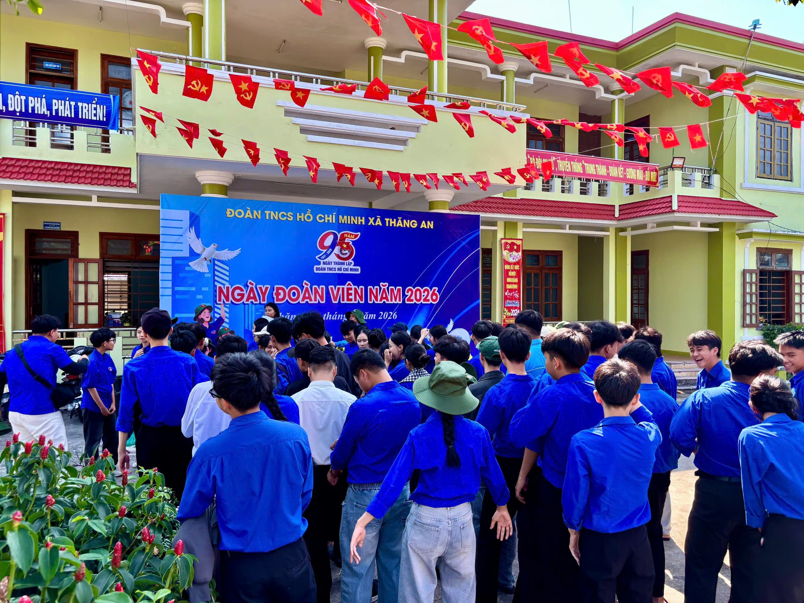 Thăng An: Ngày đoàn viên năm 2026 – Tự hào tuổi trẻ Thăng An