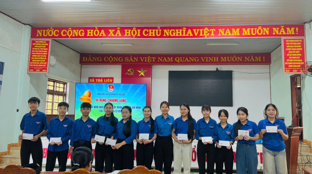 Tuổi trẻ xã Trà Liên với chuỗi hoạt động Tháng Thanh niên năm 2026