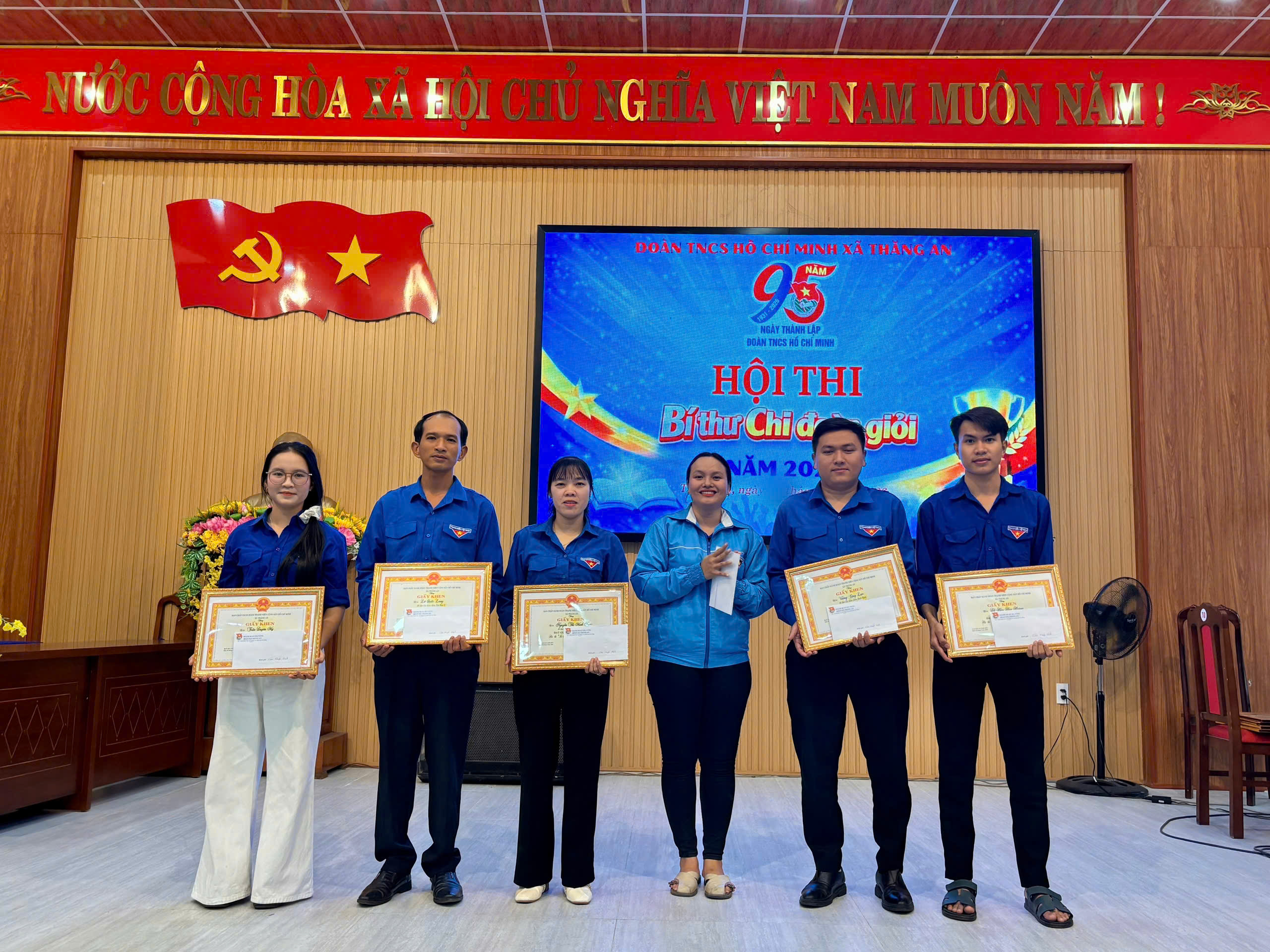 Đoàn xã Thăng An hội tụ những thủ lĩnh chi đoàn xuất sắc năm 2026