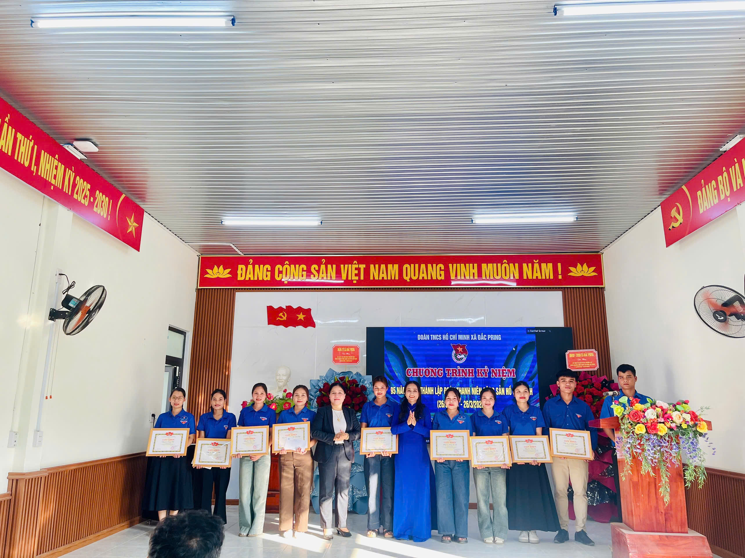 Đắc Pring tổ chức gặp mặt kỷ niệm 95 năm ngày thành lập Đoàn TNCS Hồ Chí Minh