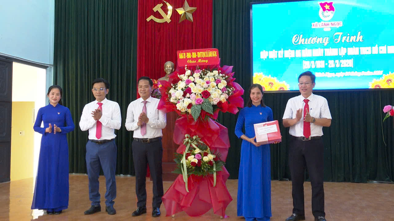 Đoàn xã Lãnh Ngọc tổ chức gặp mặt kỷ niệm 95 năm ngày thành lập Đoàn TNCS Hồ Chí Minh