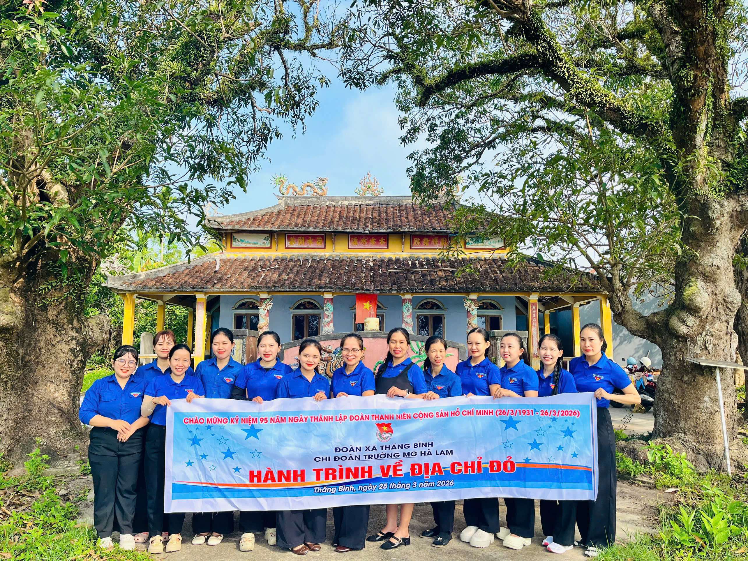 Tuổi trẻ Thăng Bình – Hành trình về địa chỉ đỏ kỷ niệm 95 năm Ngày thành lập Đoàn TNCS Hồ Chí Minh