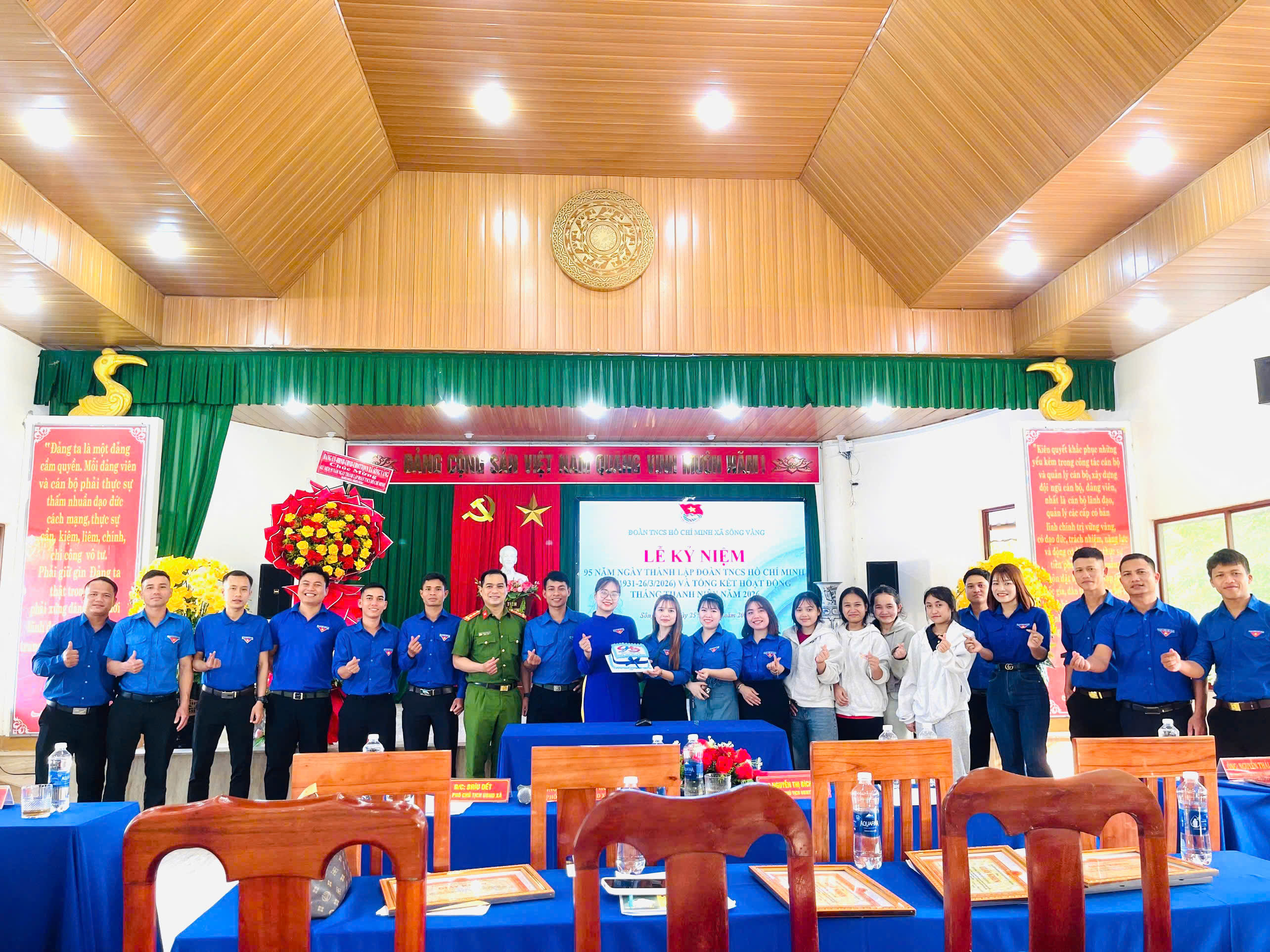 Đoàn xã Sông Vàng kỷ niệm 95 năm Ngày thành lập Đoàn TNCS Hồ Chí Minh và tổng kết hoạt động Tháng Thanh niên 2026