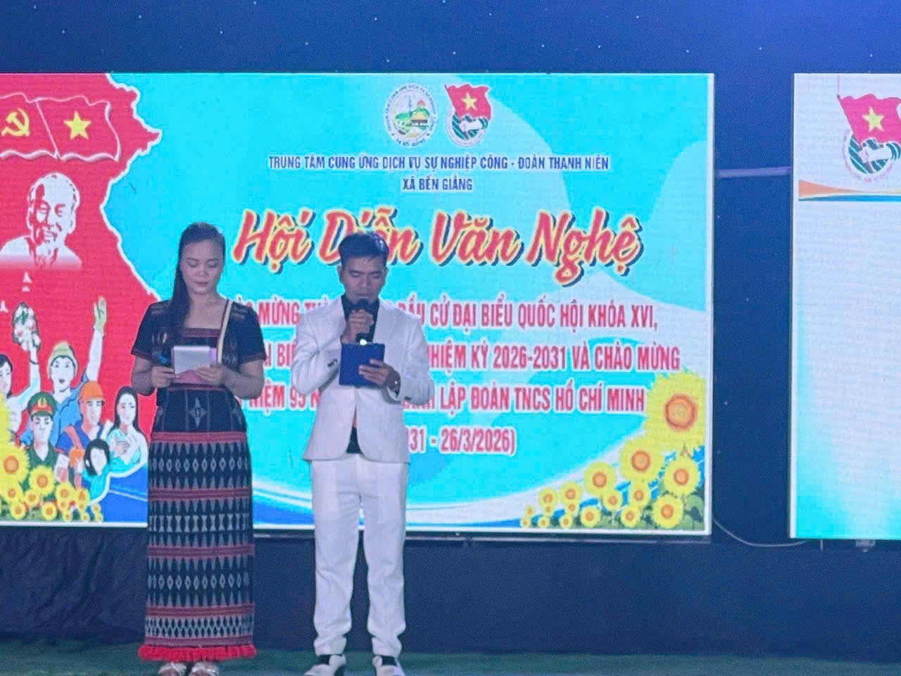 Đoàn xã Bến Giằng tổ chức Hội diễn văn nghệ chào mừng 95 năm Ngày thành lập Đoàn TNCS Hồ Chí Minh