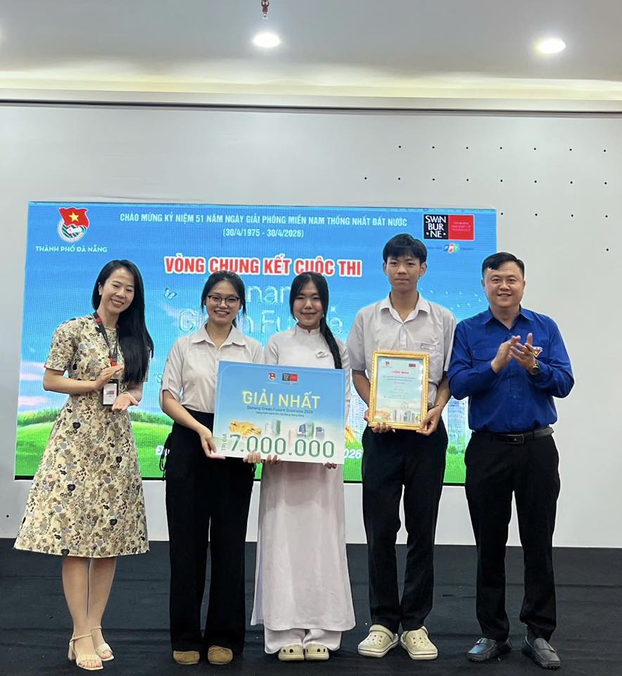 Vòng chung kết cuộc thi “Danang Green Future Solutions – Sáng kiến xanh cho Đà Nẵng đáng sống” năm 2026