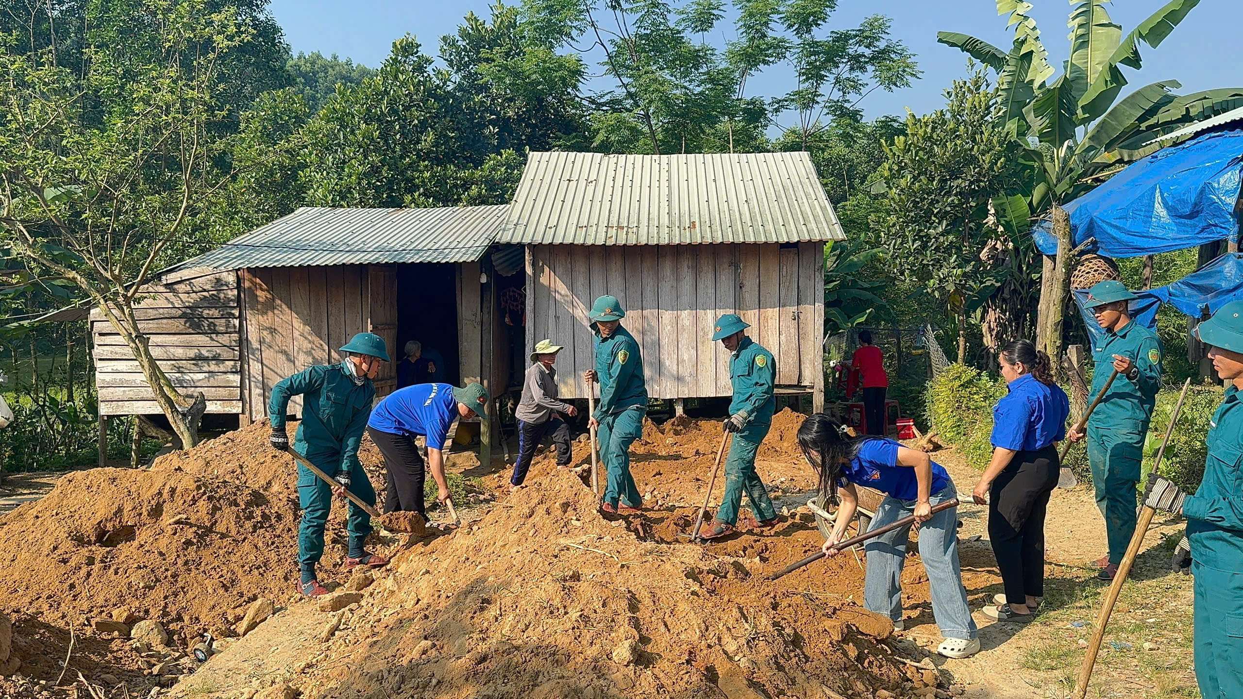 Chung tay xóa nhà tạm – lan tỏa tinh thần xung kích của tuổi trẻ xã Phước Trà