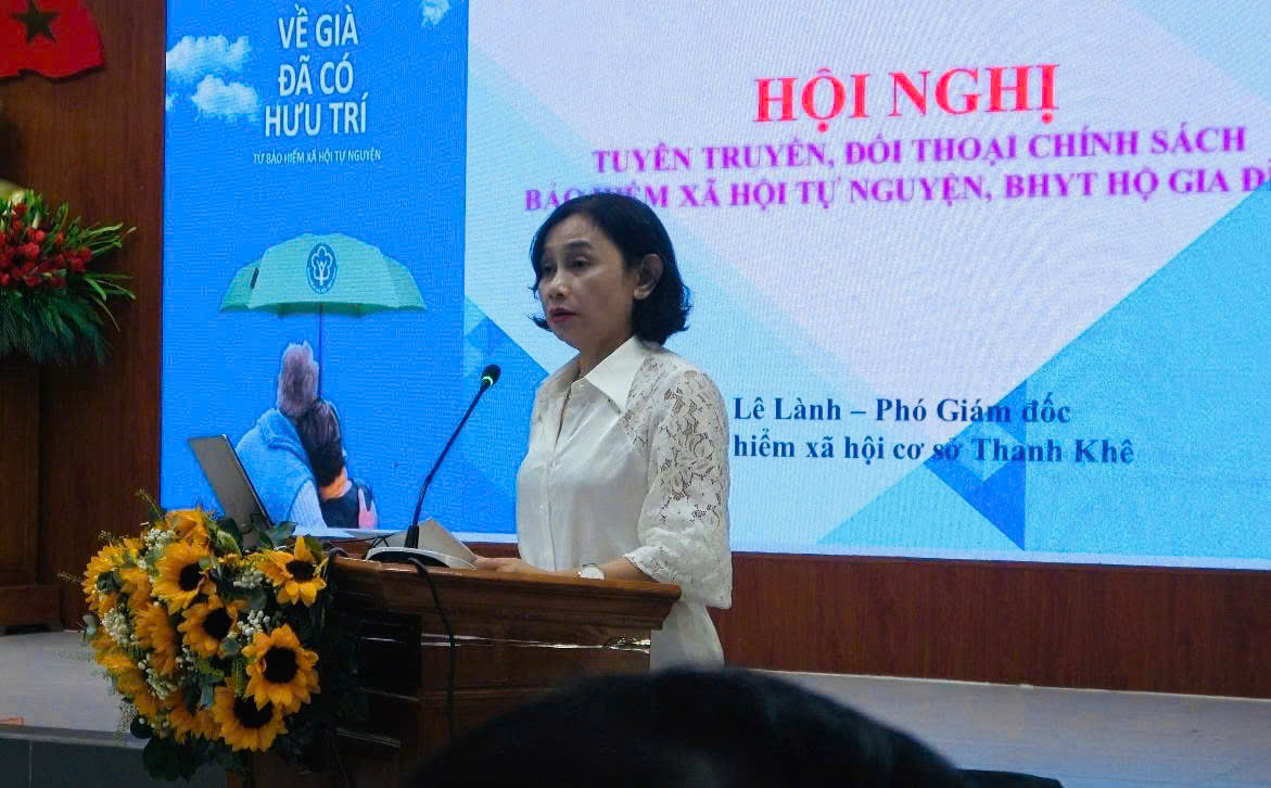 Phường Liên Chiểu tổ chức hội nghị tuyên truyền, đối thoại chính sách BHXH tự nguyện, BHYT hộ gia đình và công tác quản lý trật tự đô thị