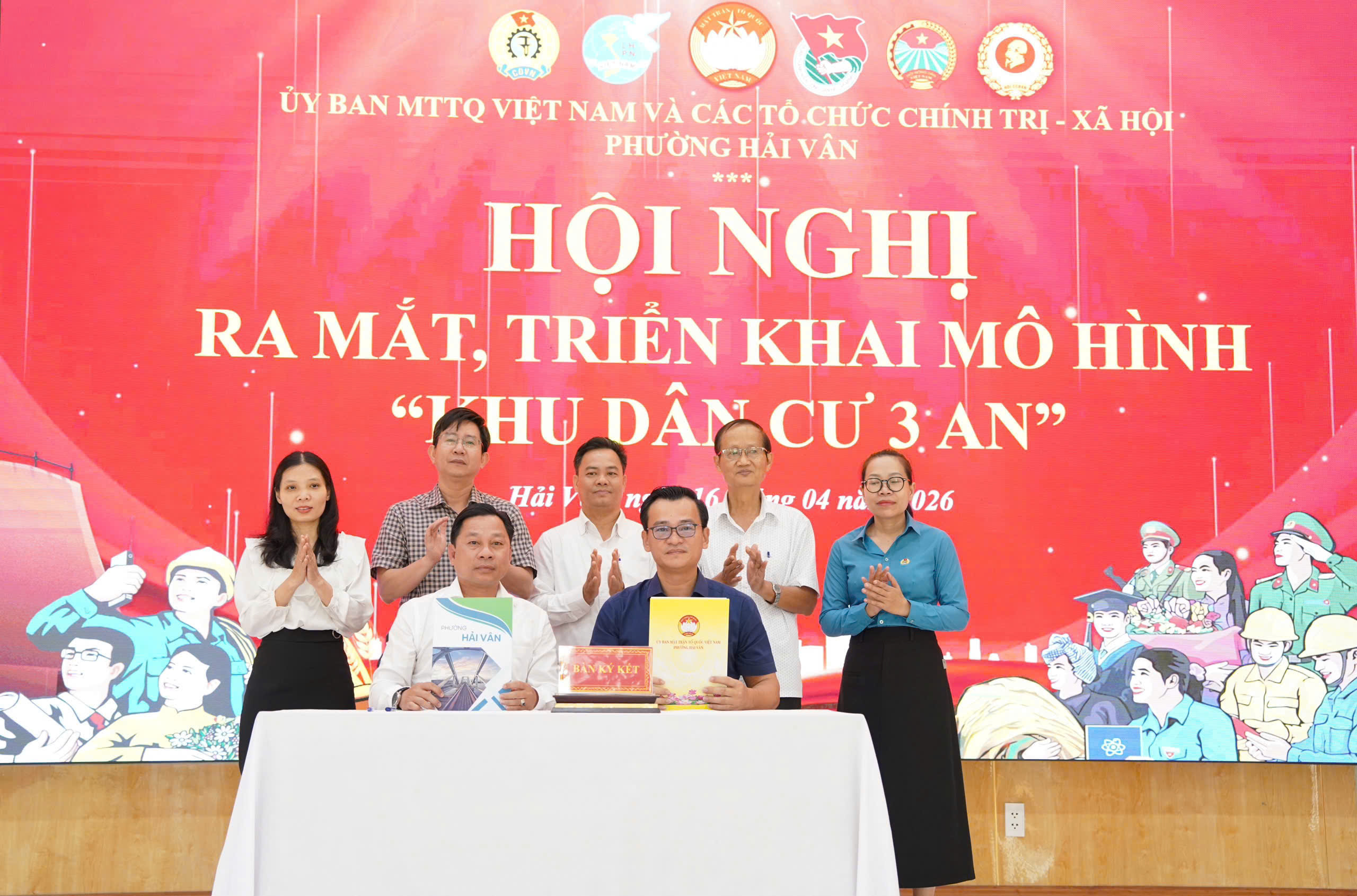 Đoàn phường Hải Vân ra mắt mô hình “Khu dân cư 3 An” hưởng ứng Chỉ thị 14-CT/TU của Thành ủy Đà Nẵng