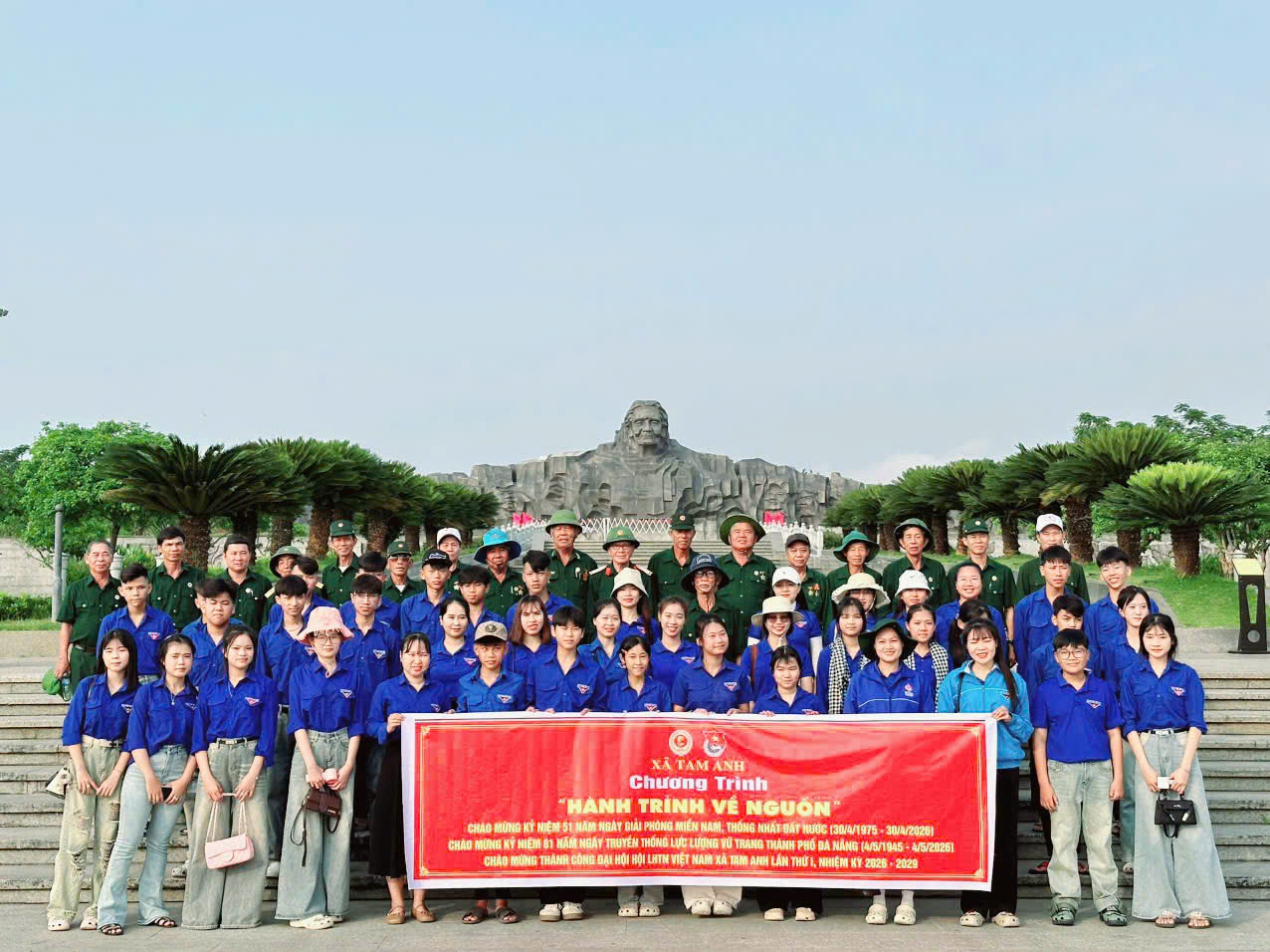 Đoàn xã Tam Anh tổ chức hành trình về nguồn giáo dục truyền thống, bồi đắp lý tưởng cho thanh niên