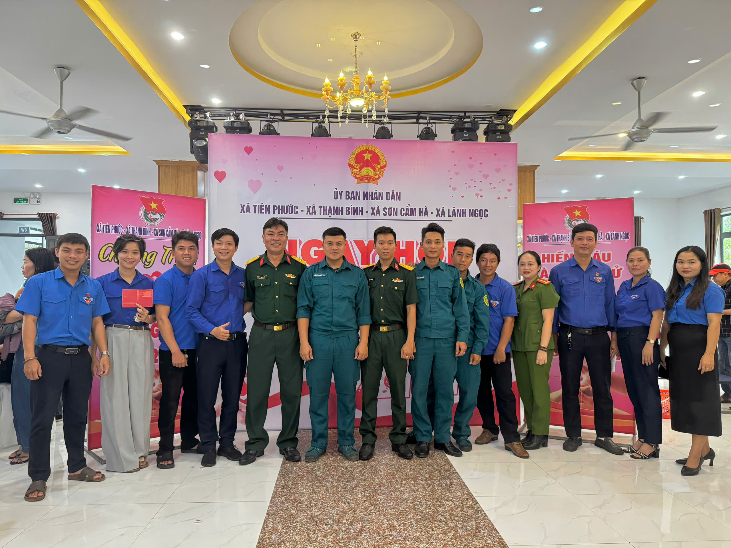 Tuổi trẻ 4 xã phối hợp tổ chức Ngày hội hiến máu tình nguyện năm 2026