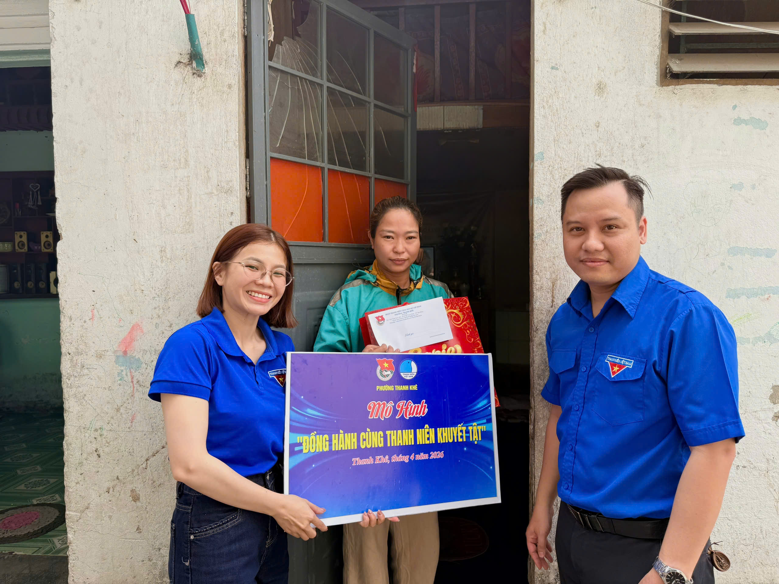 Tuổi trẻ phường Thanh Khê lan tỏa yêu thương nhân Ngày Người khuyết tật Việt Nam (18/4)