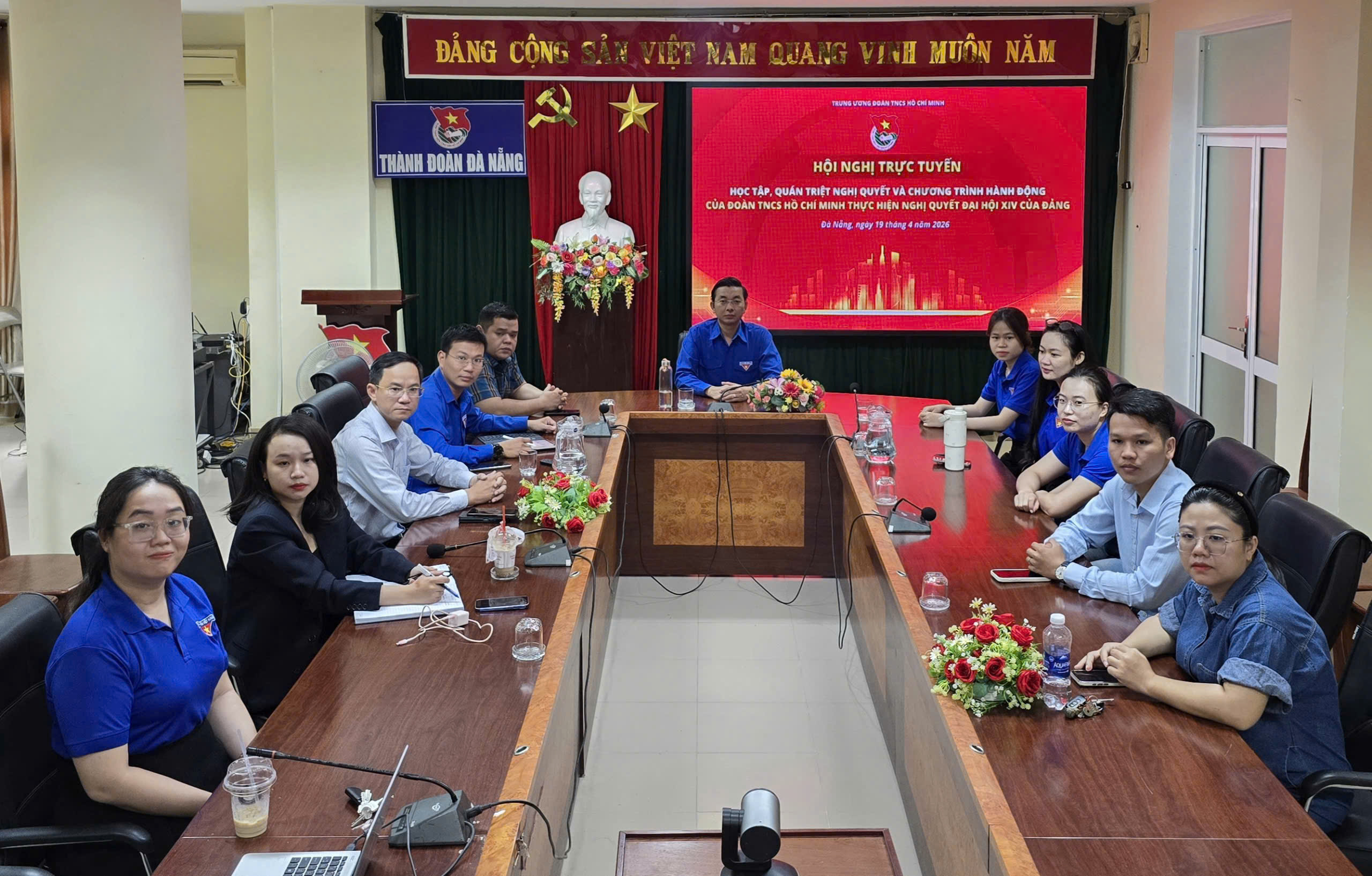 Tuổi trẻ Đà Nẵng tham dự Hội nghị toàn quốc học tập, quán triệt Nghị quyết Đại hội XIV của Đảng