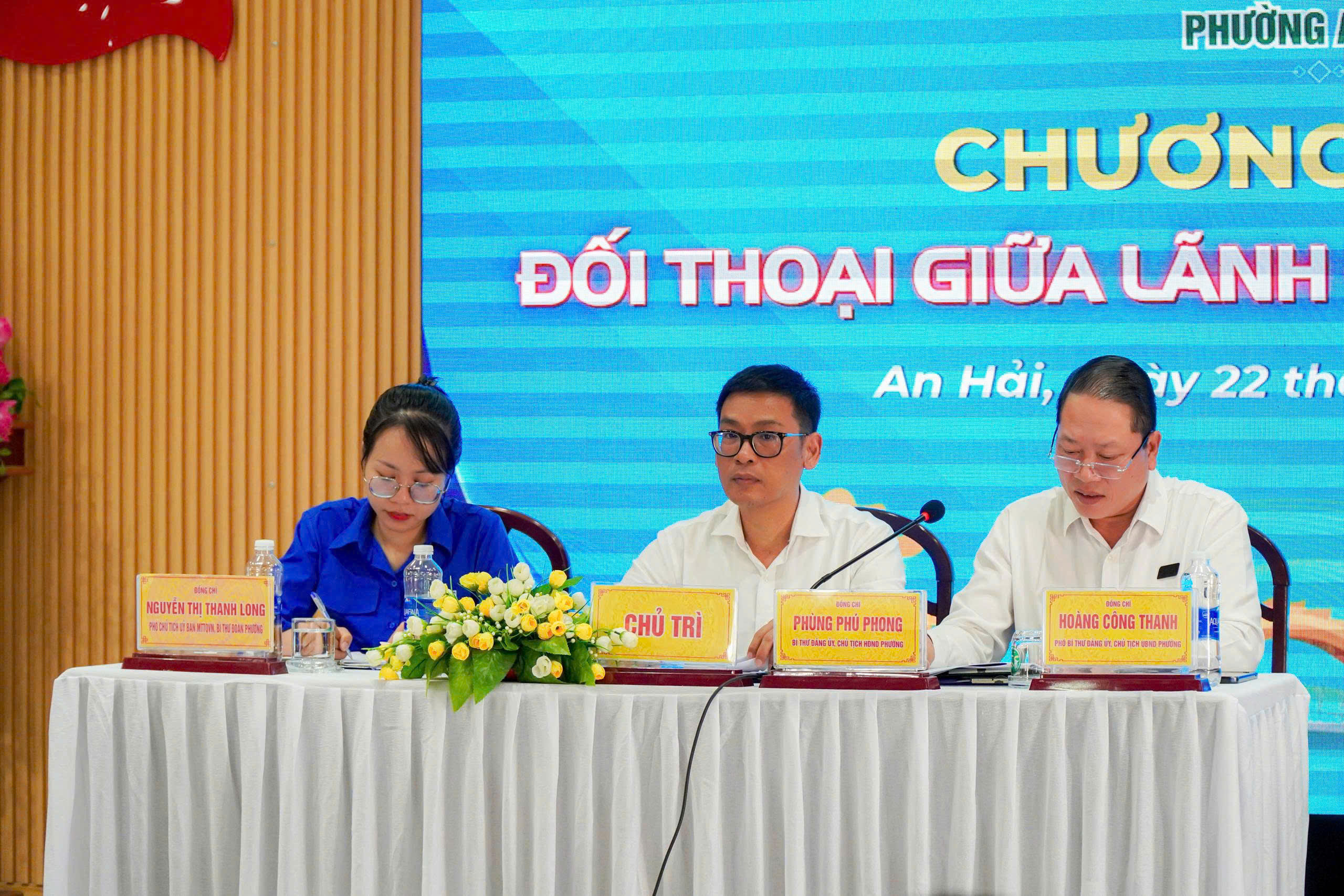 An Hải: Tổ chức chương trình đối thoại giữa lãnh đạo và thanh niên